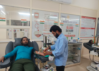 Rotary blood bank